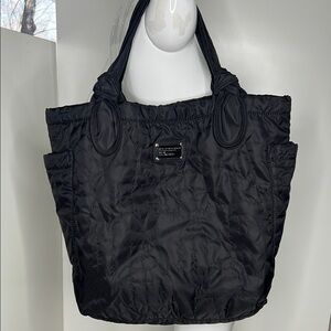 Marc By Marc Jacobs Black XL Quilted Tote Bag